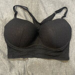 Body by Victoria racerback lace padded wireless bra